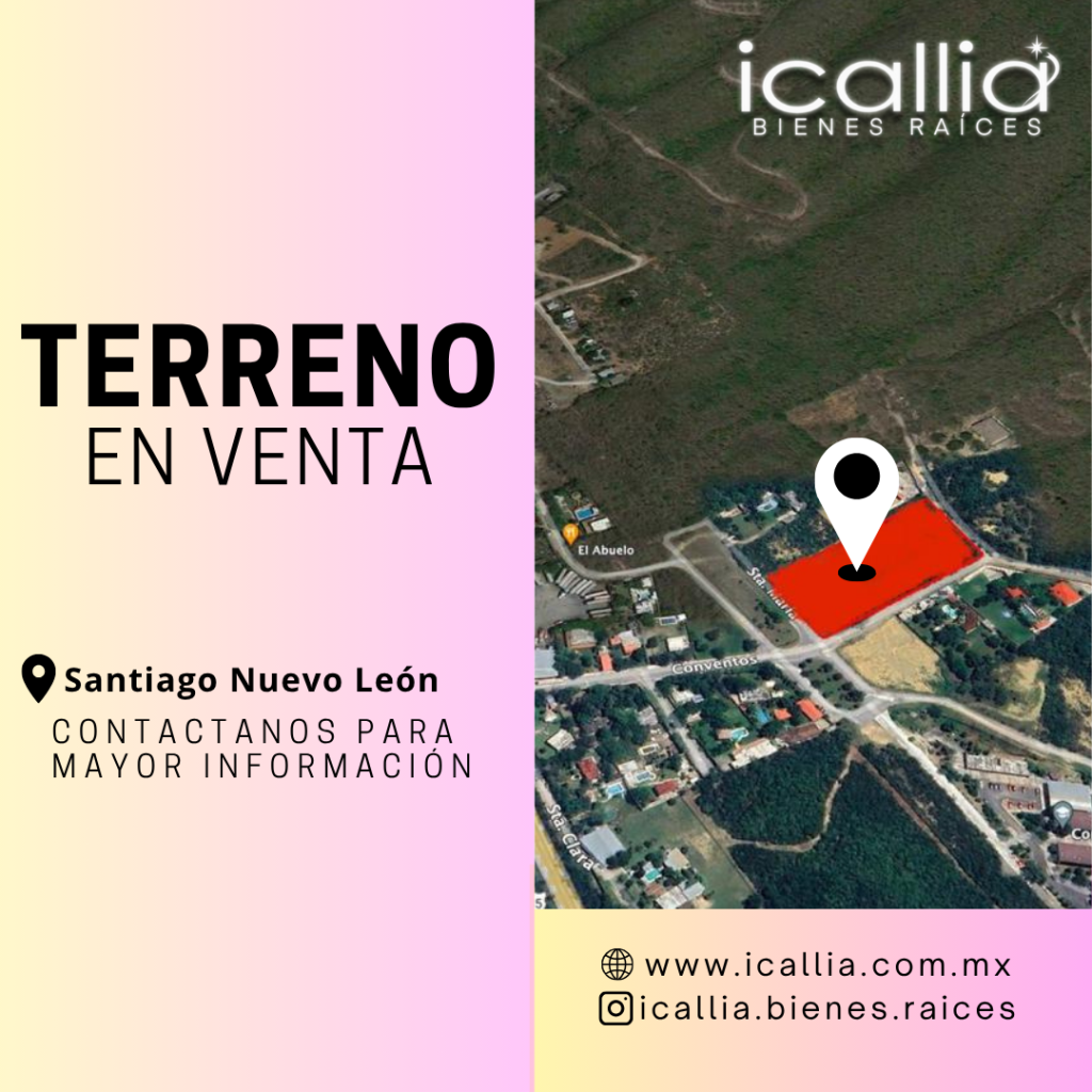 En venta terreno 2 en Santa Clara en Santiago Nuevo León